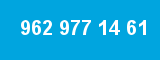 962 977 14 61 962 977 14 61
